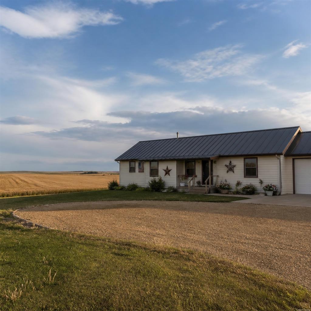 Typical Nebraska home with impact-resistant asphalt shingles